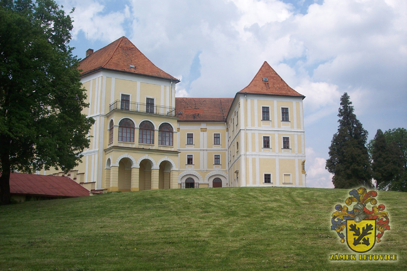 Zámek Letovice v roce 2014